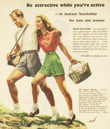 1950s hiking